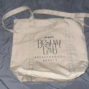 Byrdie beauty lab tote bag